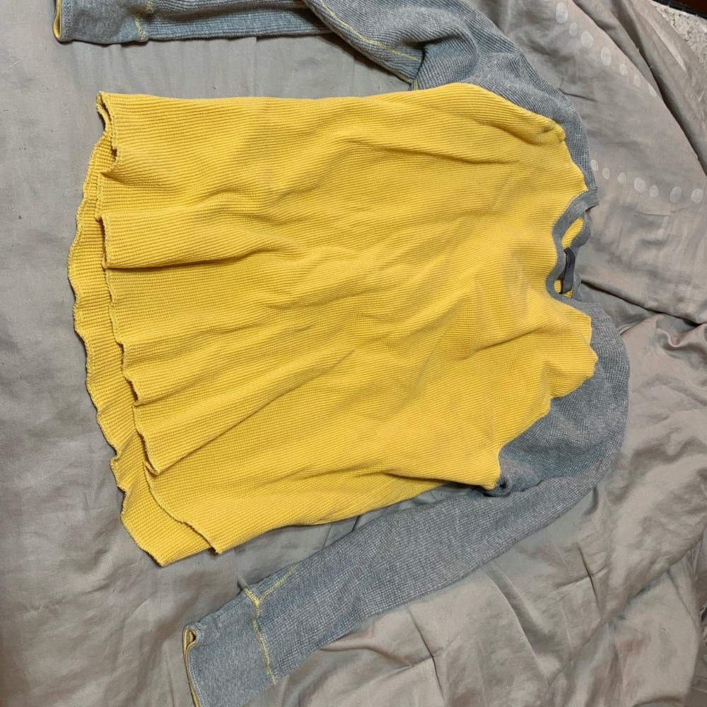 Old Navy Sunny Yellow A-Line Shirt